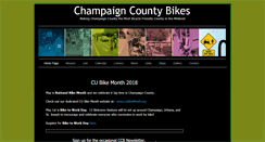 Desktop Screenshot of champaigncountybikes.org